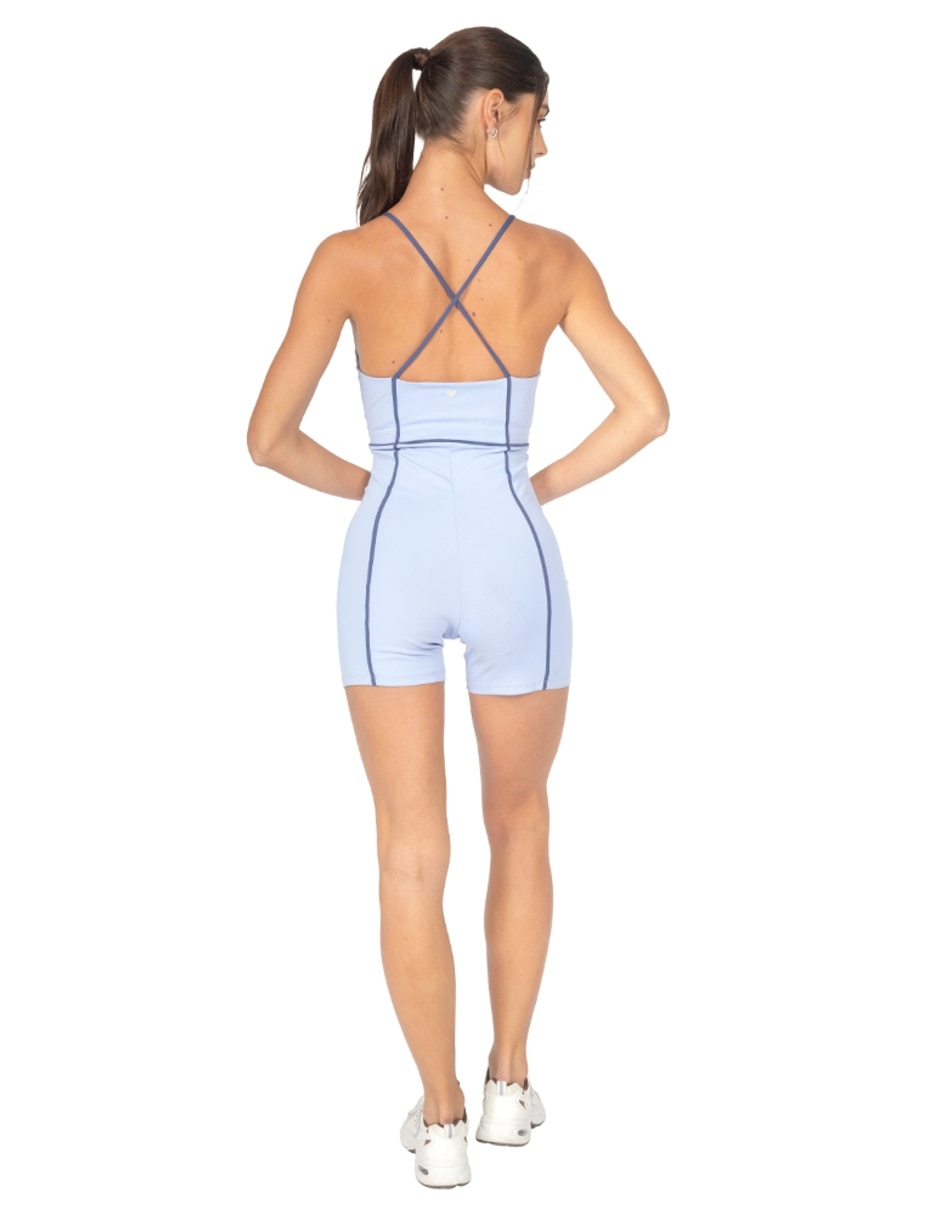Jumpsuit de Poliéster Deportivo estampado Liso para mujer 3