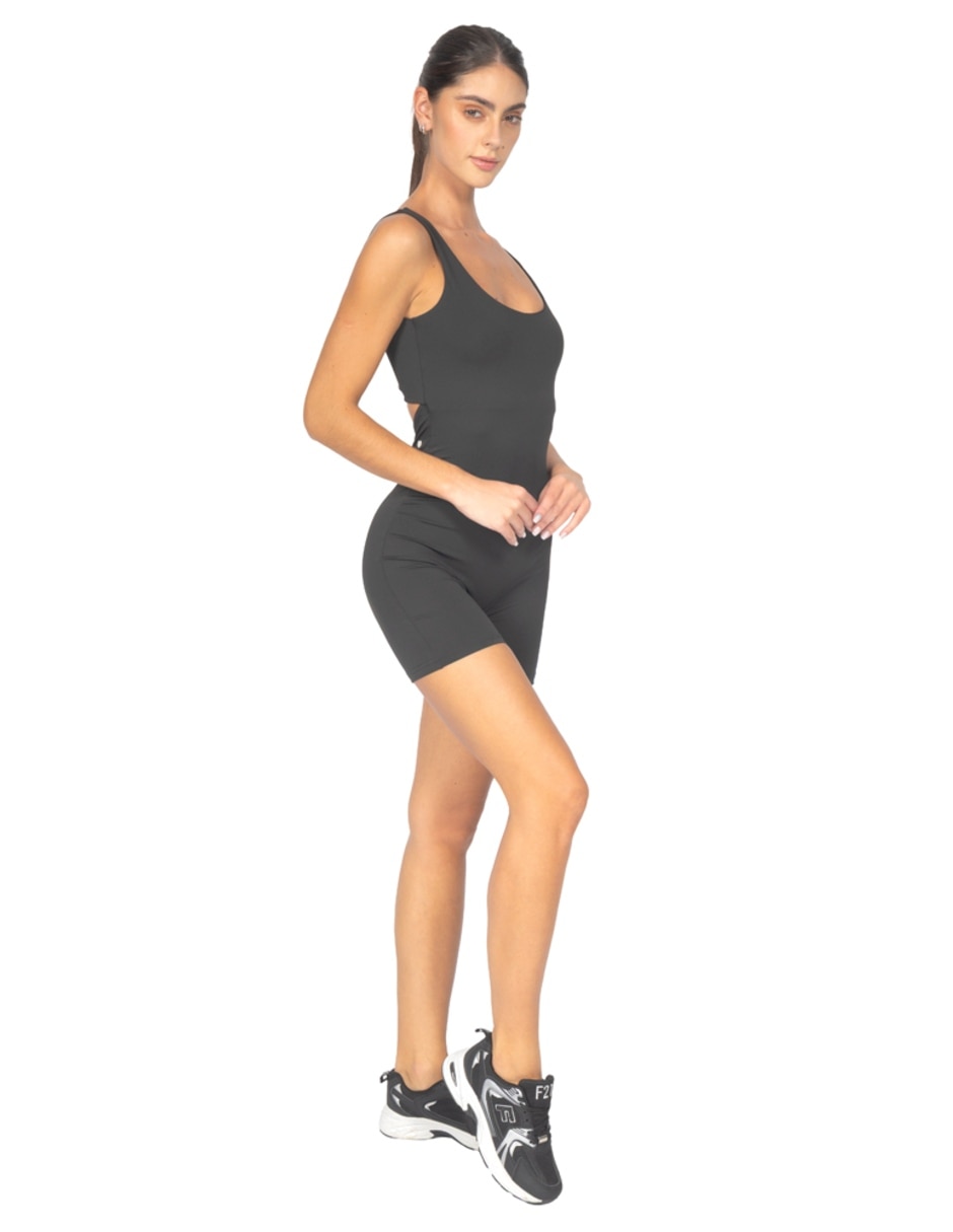 Jumpsuit de Poliéster Deportivo estampado Liso para mujer 2