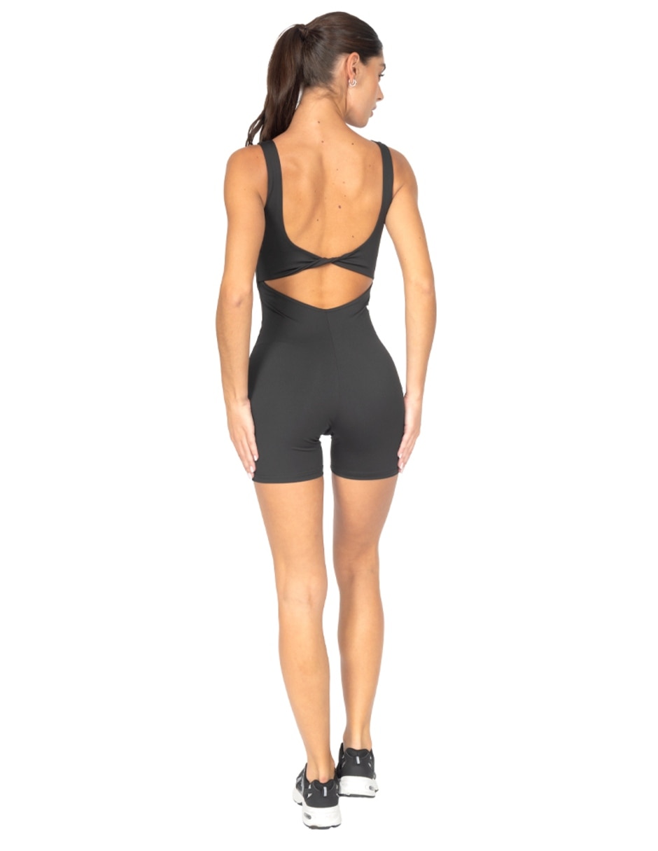 Jumpsuit de Poliéster Deportivo estampado Liso para mujer 3
