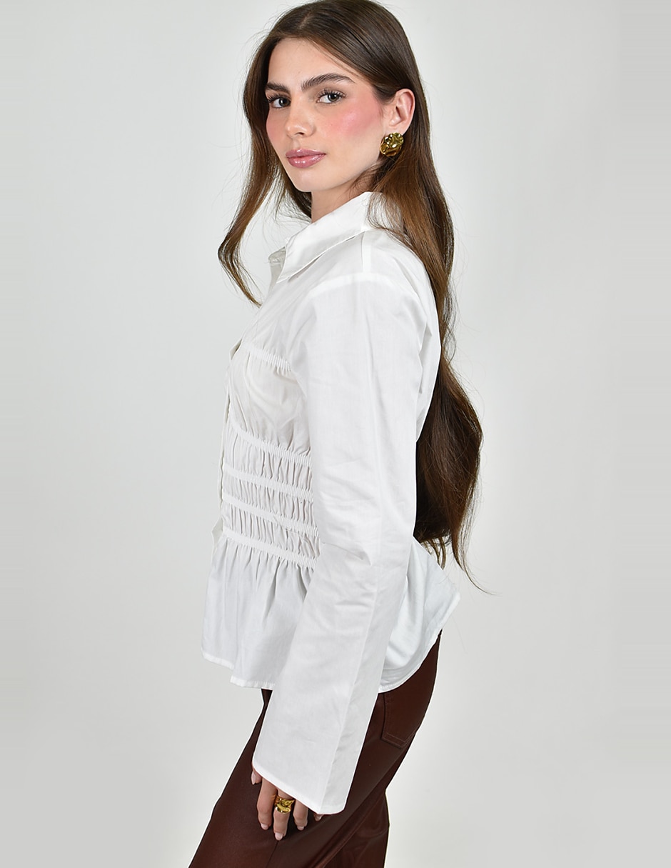 Blusa No aplica manga Larga para mujer 2
