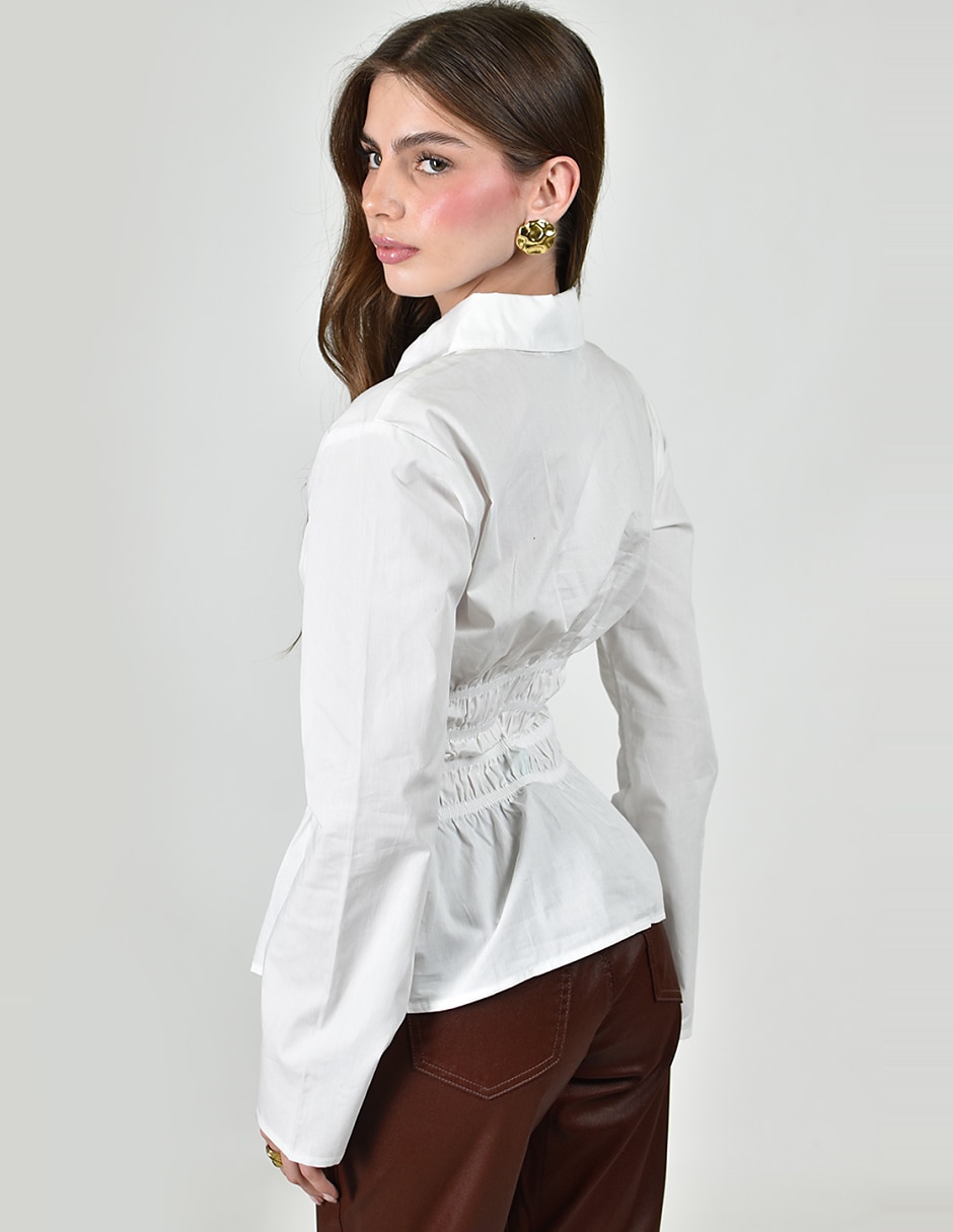 Blusa No aplica manga Larga para mujer 3