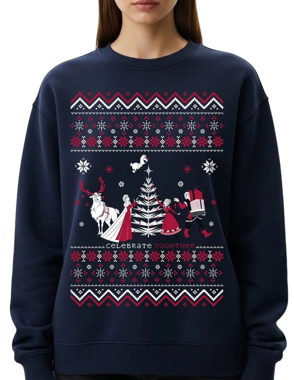 Sudadera frozen elsa y anna para mujer 2