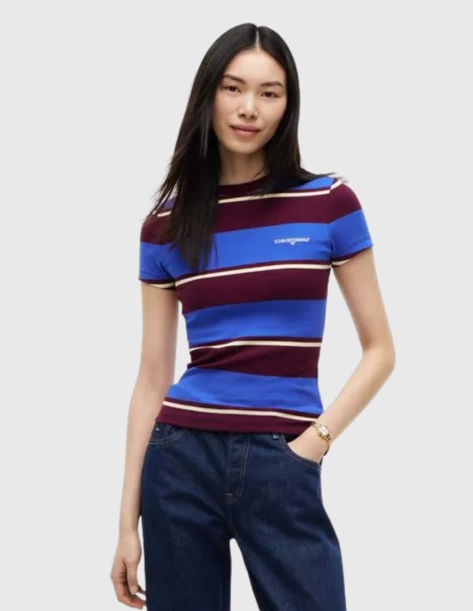 Playera manga Sin colección cuello Redondo para mujer Playera manga Sin colección cuello Redondo para mujer