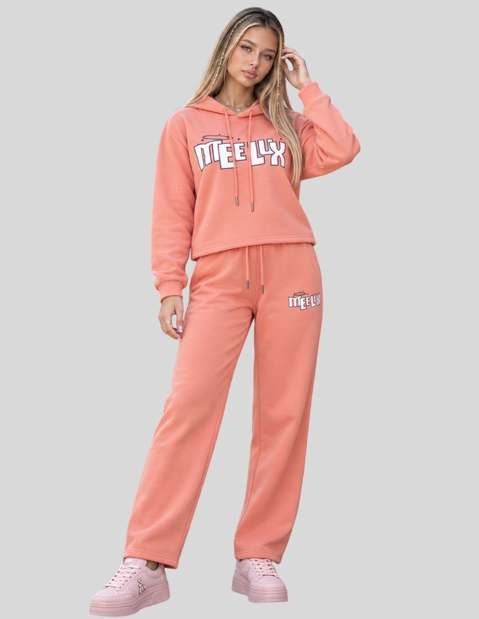 Conjunto Casual Conjunto 2 Piezas para Mujer Sudadera con Capucha y Pants de Pierna Ancha Estilo Urbano y Casual de Poliéster para No aplica Mujer Conjunto Casual Conjunto 2 Piezas para Mujer Sudadera con Capucha y Pants de Pierna Ancha Estilo Urbano y Casual de Poliéster para No aplica Mujer