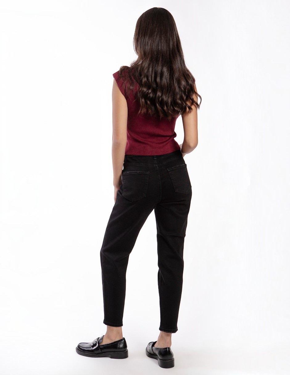 Jeans mom para mujer 3