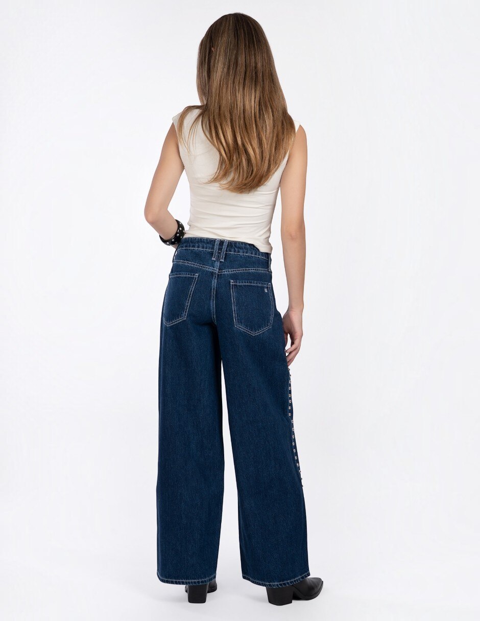 Jeans amplio para mujer 3