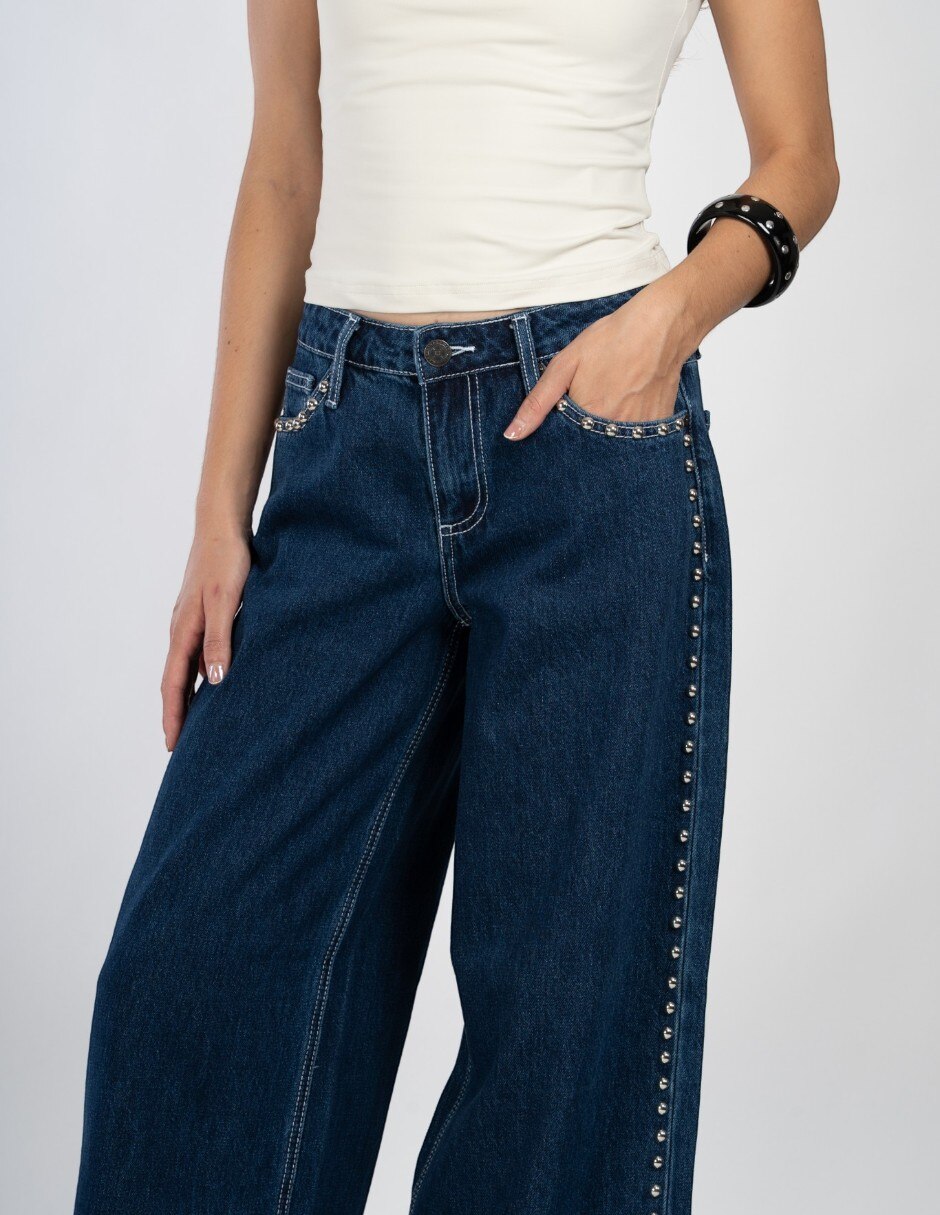 Jeans amplio para mujer 4