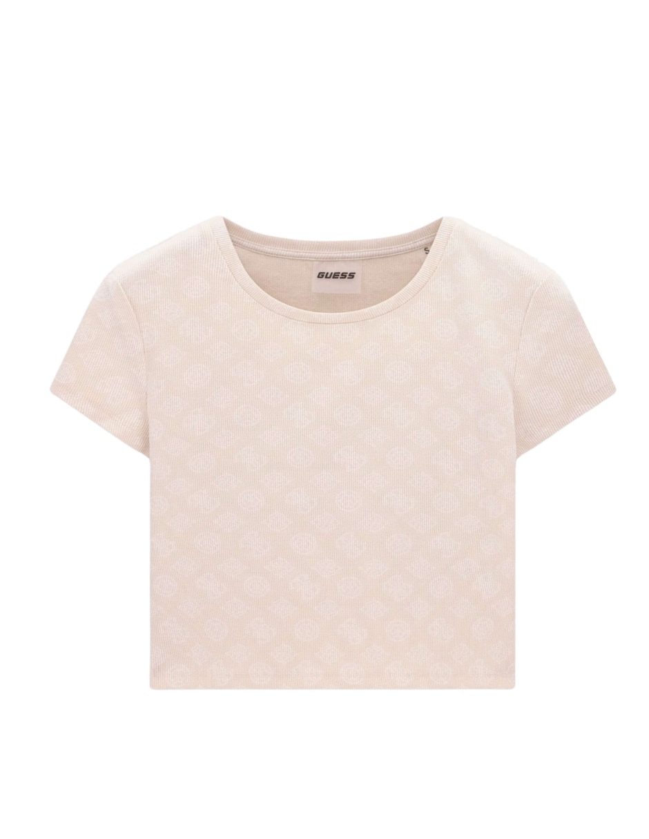 Playera manga cuello redondo para mujer Playera manga cuello redondo para mujer