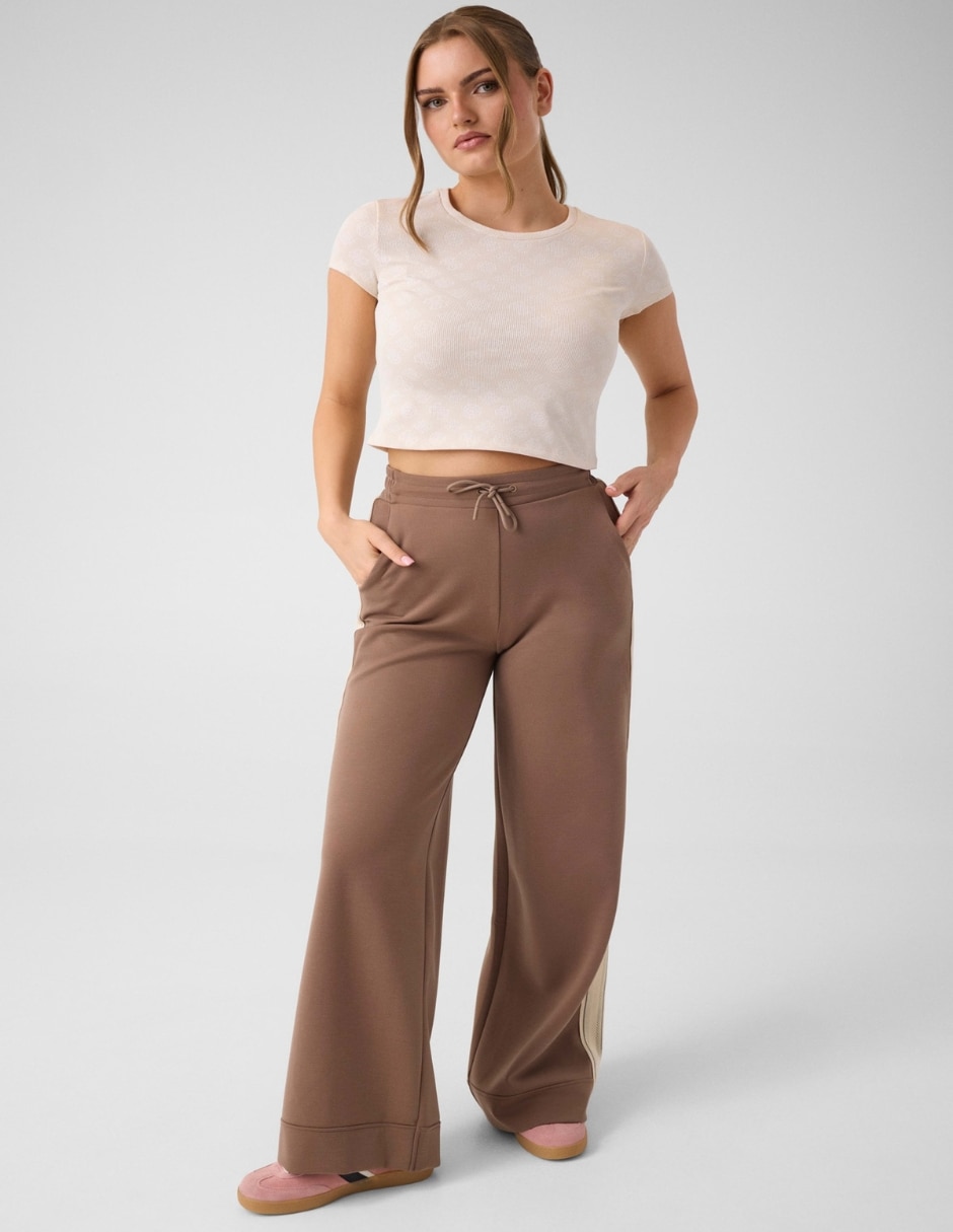 Playera manga cuello redondo para mujer 2