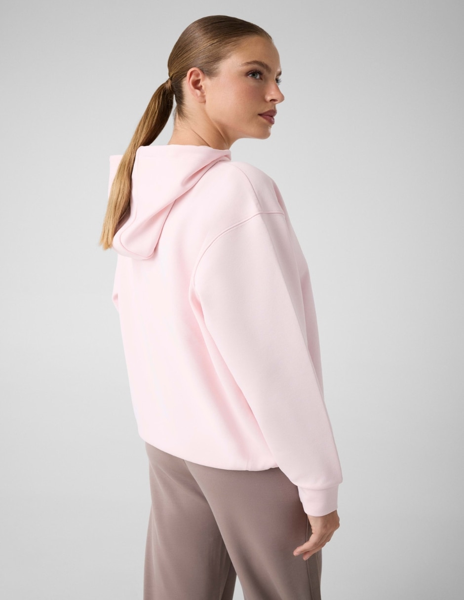 Sudadera con capucha y bolsa active para mujer 2