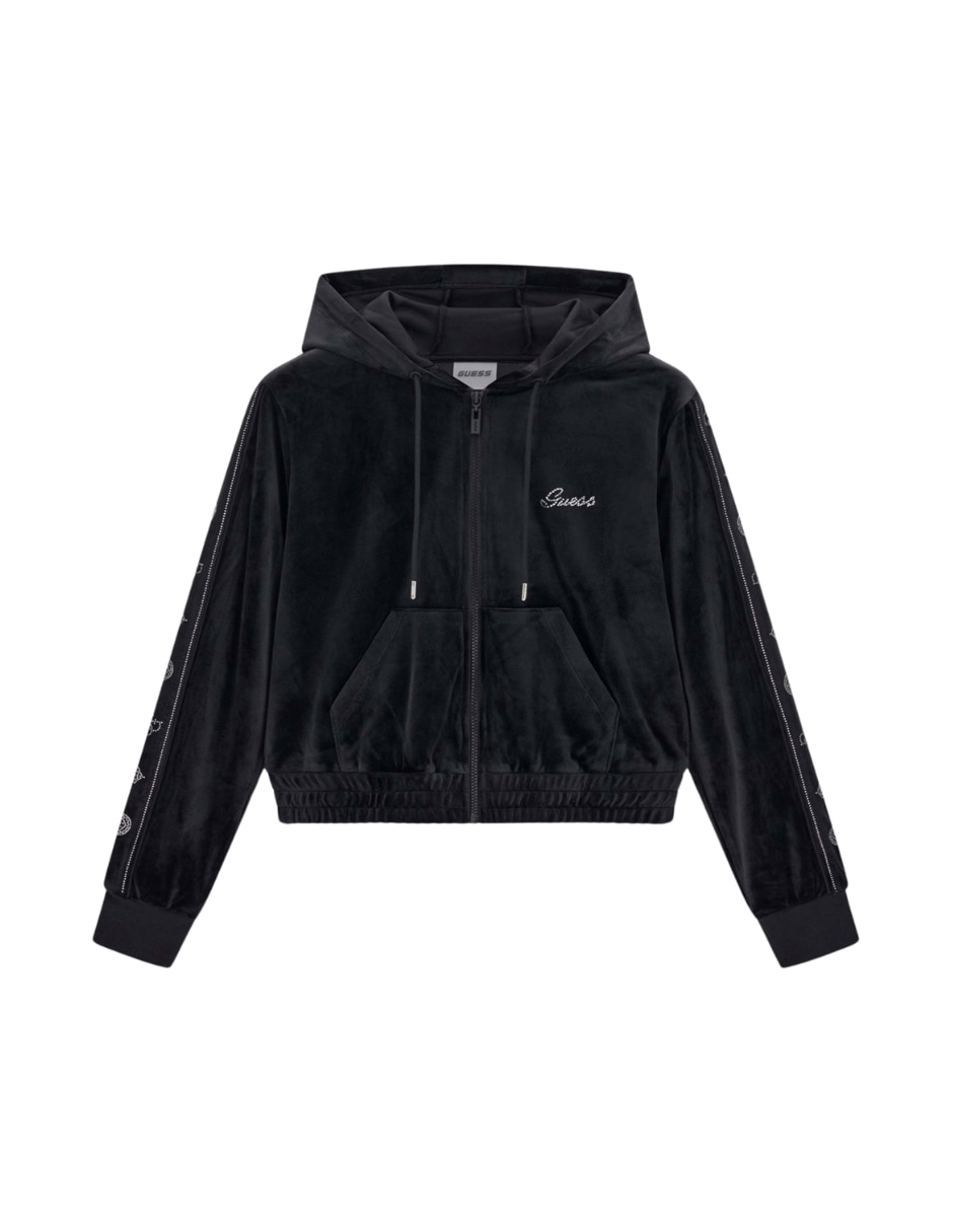 Sudadera con capucha y bolsa active para mujer