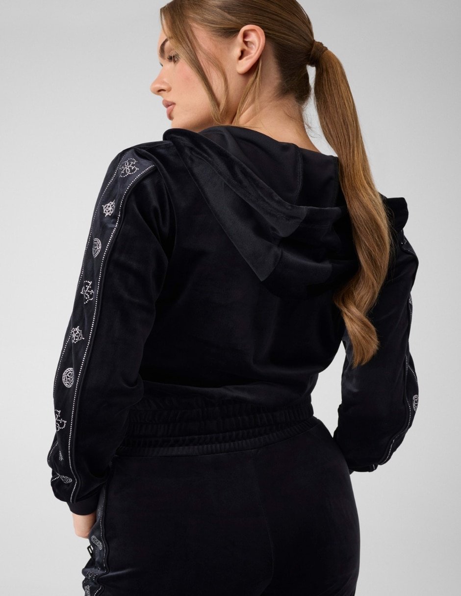 Sudadera con capucha y bolsa active para mujer 3
