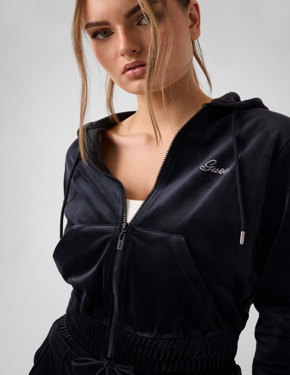 Sudadera con capucha y bolsa active para mujer 5