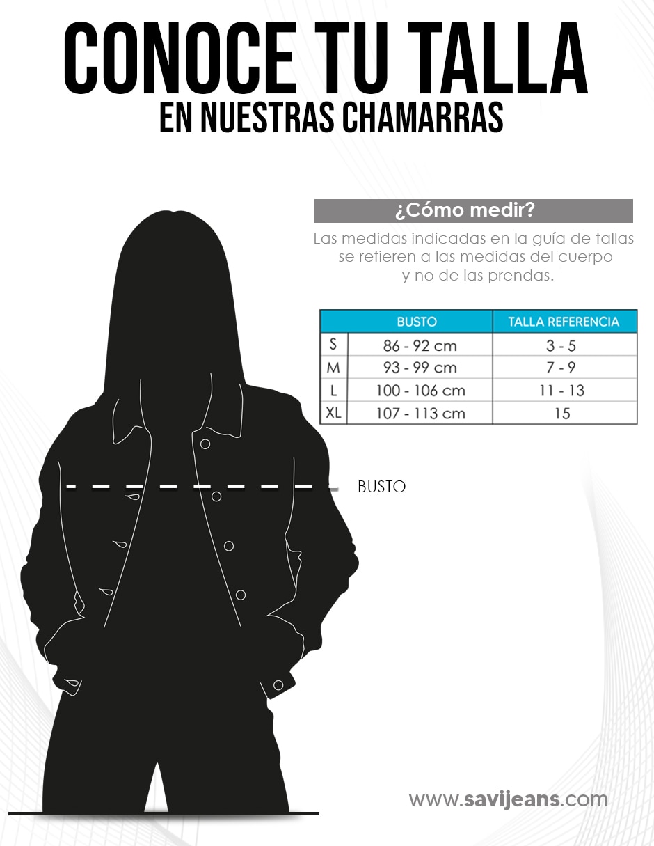 Chamarra de mezclilla para mujer 5