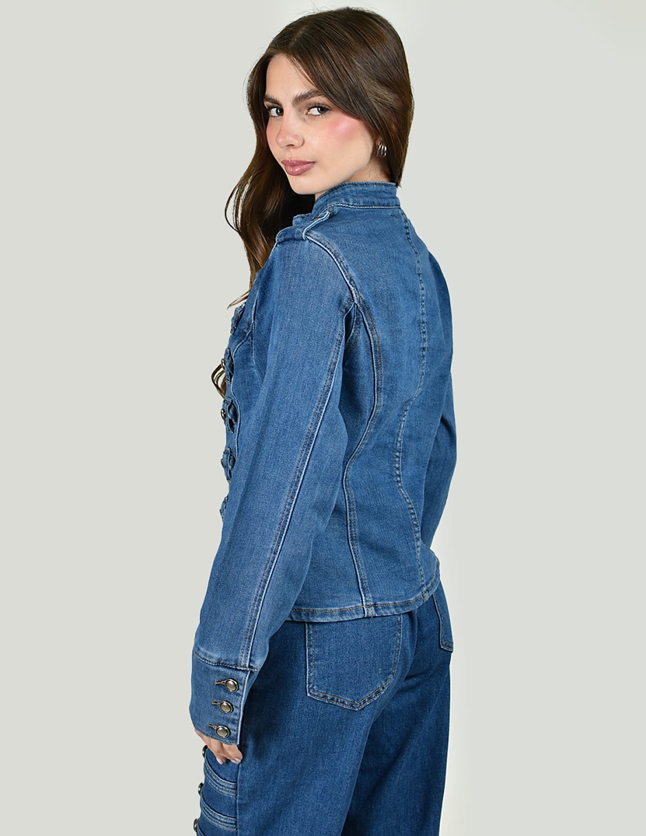 Chamarra de mezclilla para mujer 3