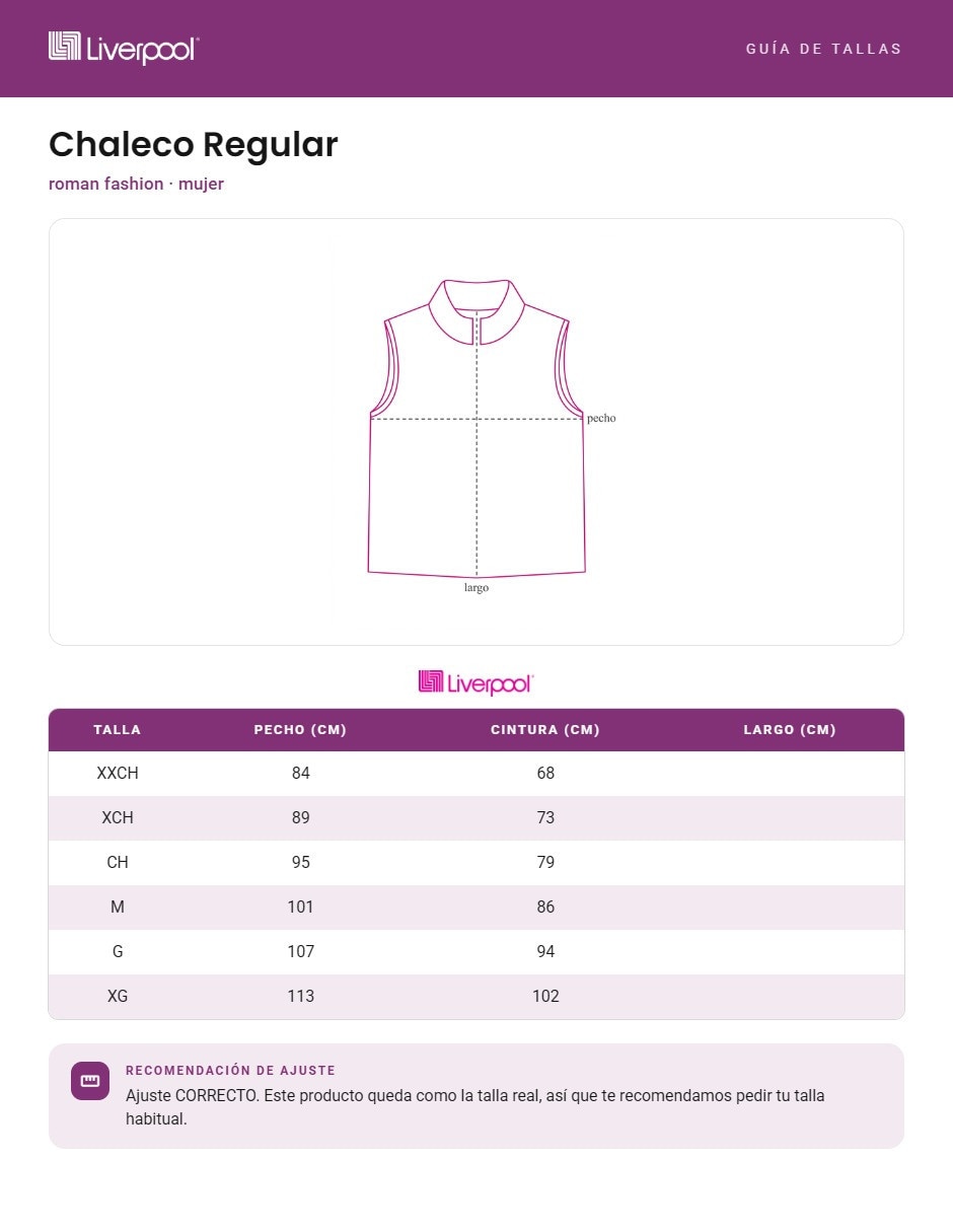 Chaleco de mezclilla para mujer 6