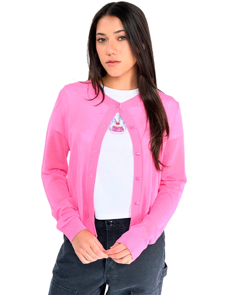 Suéter cuello redondo para mujer 1