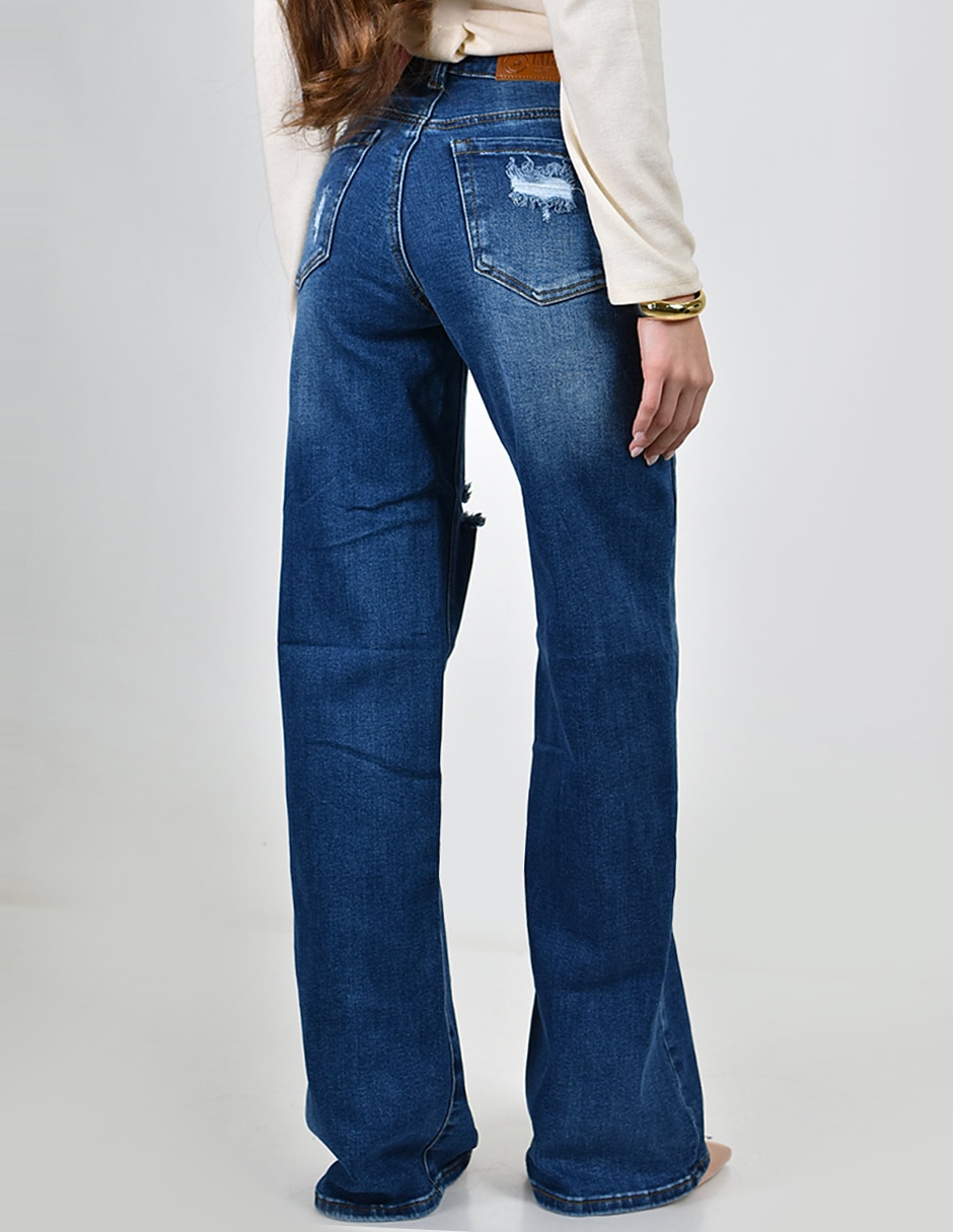 Jeans wide leg para mujer 3