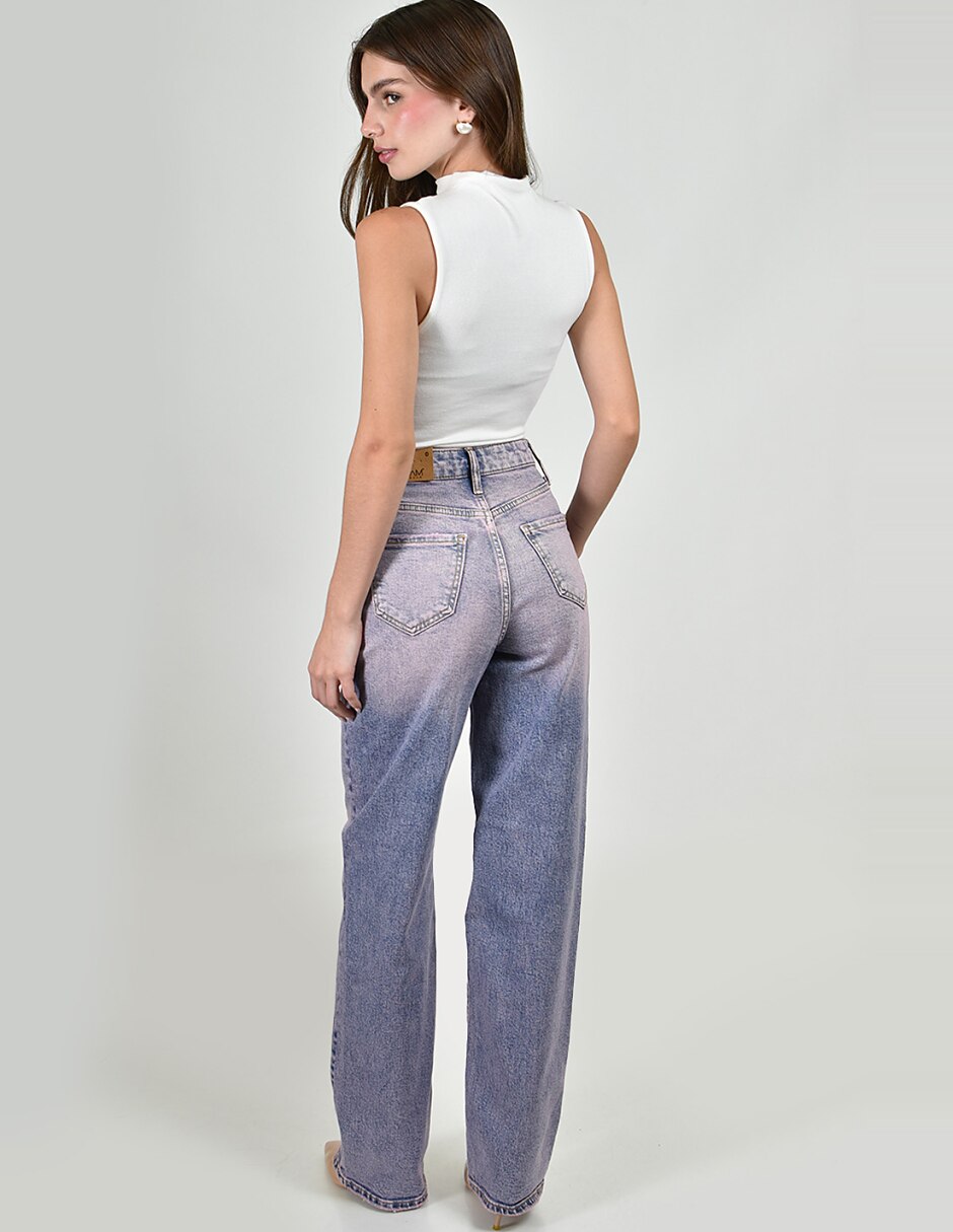 Jeans wide leg para mujer 3