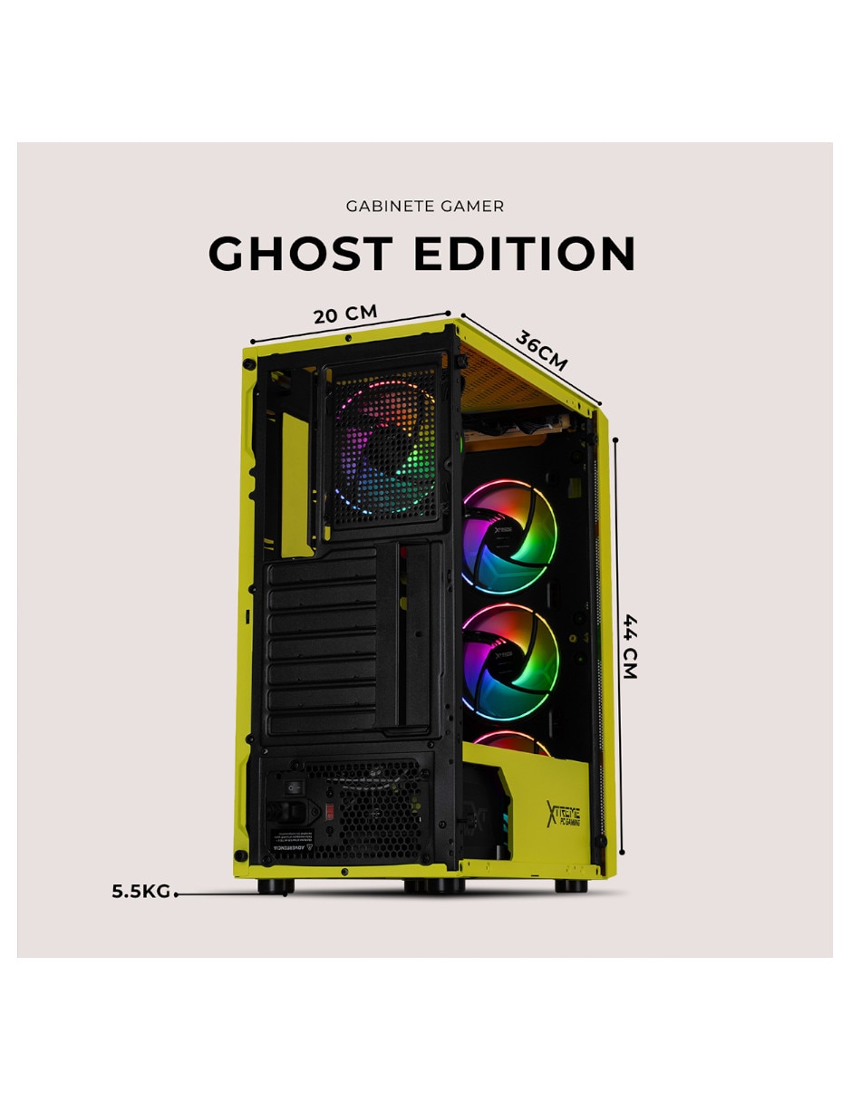 Gabinete Xtreme Pc Gaming Ghost Edition
