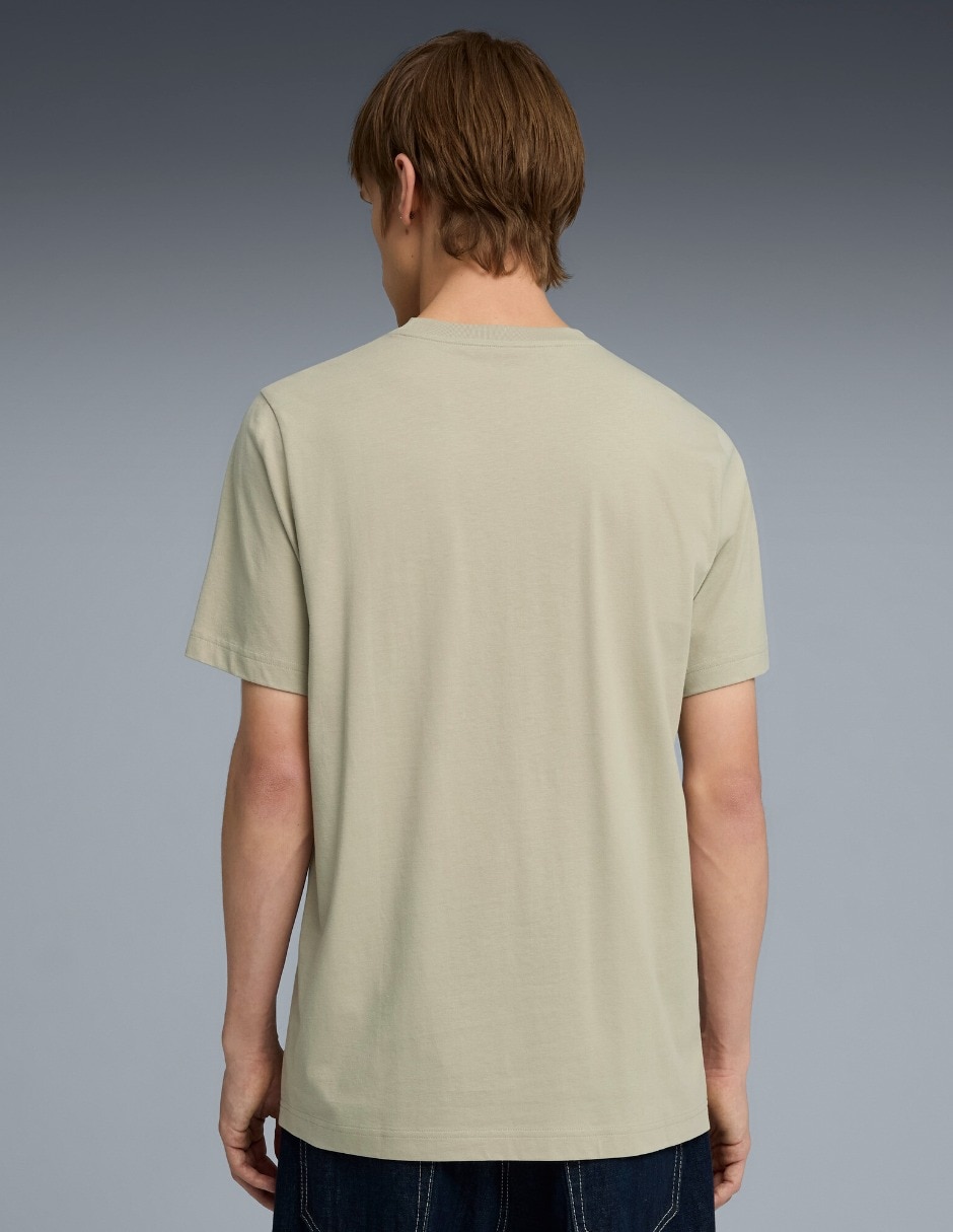 Playera Tee manga corta para hombre 4