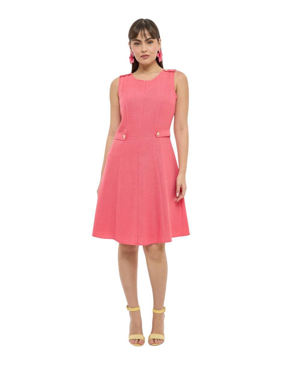 Vestido a la rodilla formal Pinky para mujer Vestido a la rodilla formal Pinky para mujer